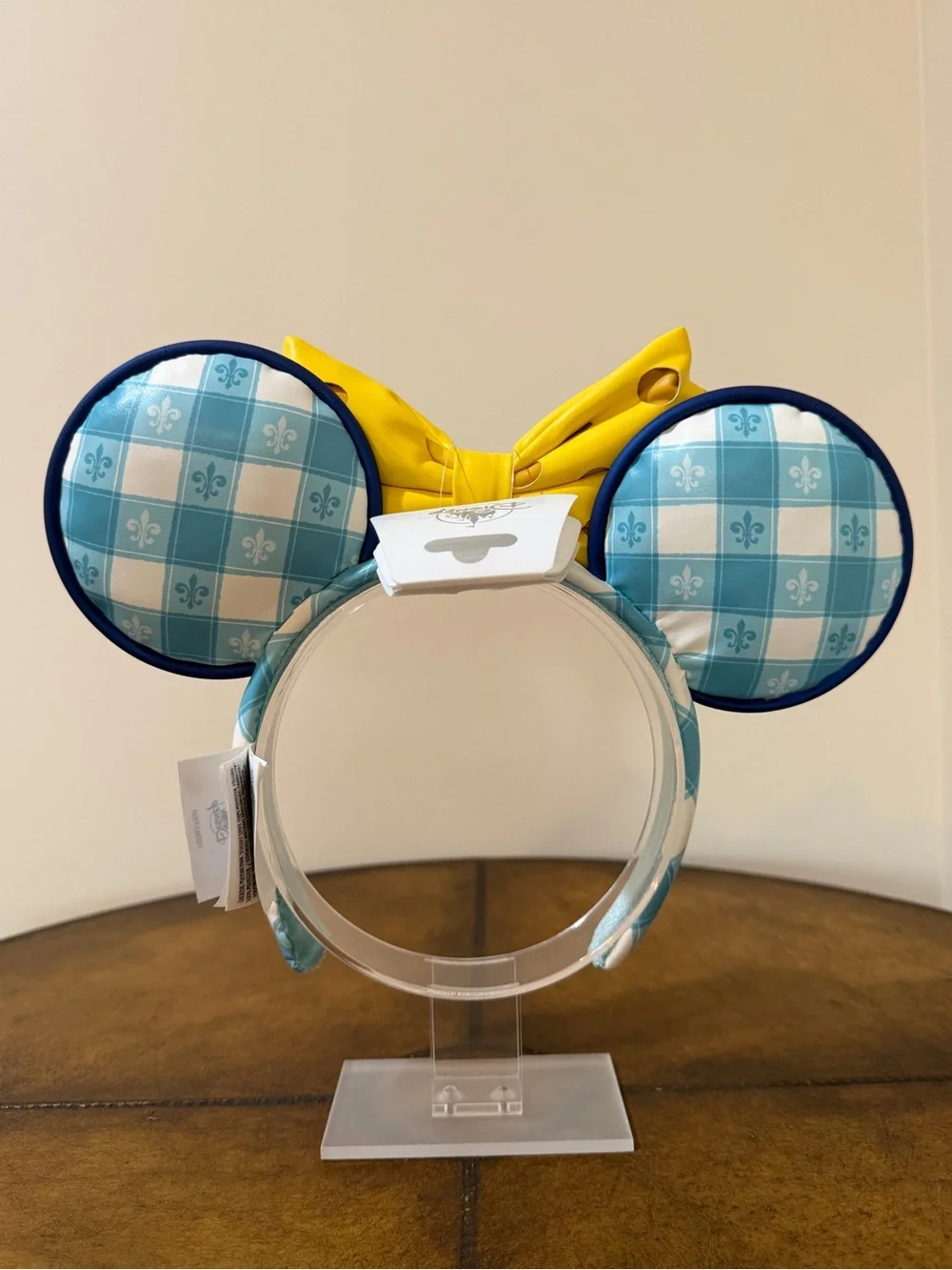 NEW DISNEY EPCOT FRANCE REMY & EMILE RATATOUILE EARS HEADBAND BIG CHEESE BOW